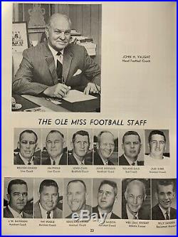 1965 Liberty Bowl Ole Miss vs Auburn Football Program in MINT CONDITION