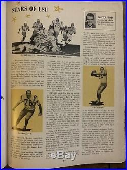 1966 Cotton Bowl L. S. U. Vs Arkansas Football Program/in Beautiful MINT CONDITION