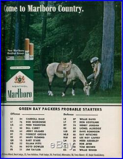 1966 NFC Championship Game Program Cowboys v Packers 1/1/67 Cotton Bowl Ex 47046