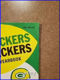 1966 NFL Green Bay Packers Backers Yearbook Program Super Bowl I Lombardi RARE