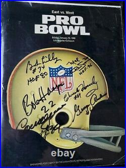 1966 Pro Bowl Program Magazine Bob Hayes JSA
