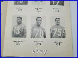 1966 Prune Bowl Football Program O. J. Simpson Last Junior College Game Rare