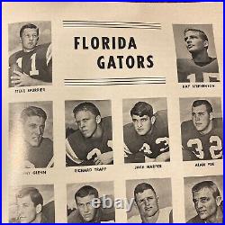1966 Sugar Bowl Program Florida Gators v Missouri Tigers QB Steve Spurrier Ex/VG