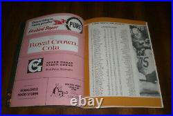 1967 GATOR BOWL PROGRAM 23rd ANNUAL PENN STATE vs FLORIDA STATE