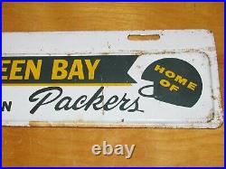 1967 Green Bay Packers Ice Bowl World Champion Original License Plate Topper