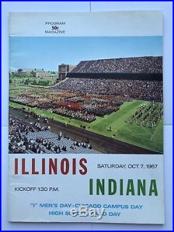 1967 Indiana Football Programs Ticket Stubs Big Ten Champs 1968 Rose Bowl IU