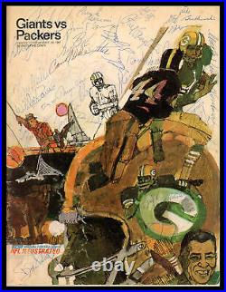 1967 Packers Autographed Program Super Bowl Champs 32 Sigs Lombardi Starr JSA