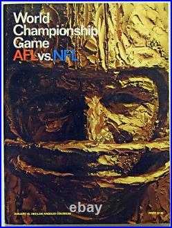1967 Program Super Bowl I Program Ex+ 642902