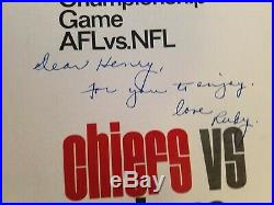 1967 Super Bowl I 1 Program Chiefs Packers Bart Starr Vince Lombardi Unitas