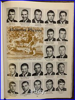 1968 Cotton Bowl Alabama vs Texas A&M football program Ken Stabler/NEAR MINT