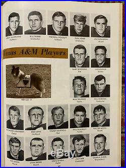 1968 Cotton Bowl Texas A&M v Alabama Football Program/KEN STABLER-MINT Condition