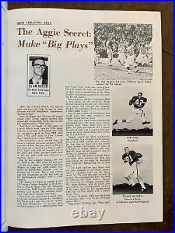 1968 Cotton Bowl Texas A&M v Alabama Football Program Ken Stabler vs Edd Hargett