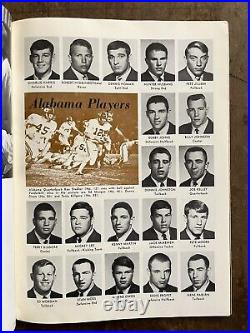 1968 Cotton Bowl Texas A&M vs Alabama football program/STABLER v E. HARGETT-MINT