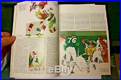 1968 Super Bowl II Program Rare Green Bay Packers Oakland Raiders NFL Football