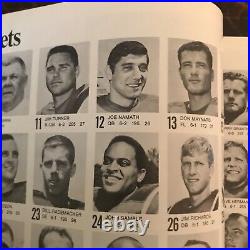 1969 NFL SUPER BOWL III PROGRAM JETS vs COLTS JOE NAMATH GUARANTEE Original