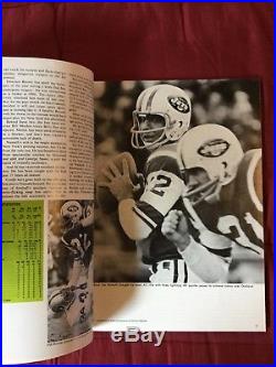 1969 SUPER BOWL III 3 Program -New York Jets vs Baltimore Colts-Football AFL NFL