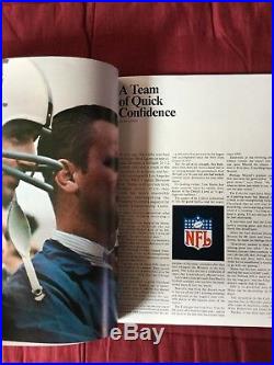1969 SUPER BOWL III 3 Program -New York Jets vs Baltimore Colts-Football AFL NFL