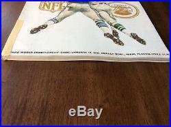 1969 Super Bowl III 3 Program New York Jets vs Baltimore Colts Joe Namath