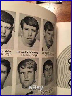 1970 Sugar Bowl Football Program & Ticket -ole Miss Rebels Vs Arkansas