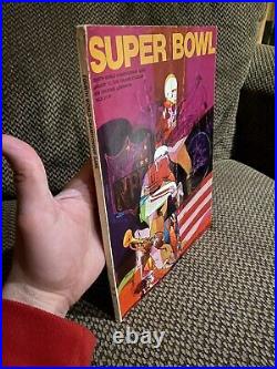 1970 Super Bowl IV Program Kansas City Chiefs vs Minnesota Vikings Very Good