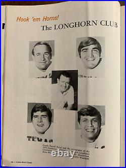 1971 Cotton Bowl Notre Dame v Texas Football program/JOE THEISMAN/STEVE WORSTER