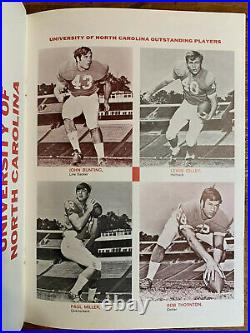1971 Gator Bowl Georgia vs North Carolina Football Program Vince Dooley