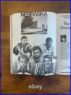 1971 Orange Bowl football Program Nebraska vs LSU National Champions