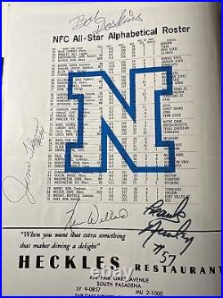 1972 Pro Bowl Program Magazine Archie Manning & More Autographs Non Certified