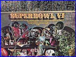 1972 SUPER BOWL VI 6 Program Cowboys Dolphins NFL MVP Roger Staubach Magazine