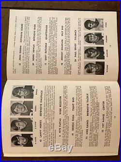 1973 Cotton Bowl ALABAMA vs TEXAS football-TIDE MEDIA GUIDEBEAR BRYANT cover