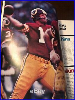1973 Redskins vs Dolphins Super Bowl SB VII 7 Program Dolphins Undefeated Season