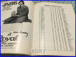 1973 Sugar Bowl Programalabama, Notre Damesigned Tom Clements-mvp, Ross Browner