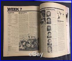 1973 Super Bowl VII Program 1972 Miami Dolphins Perfect Season NrMt Condition