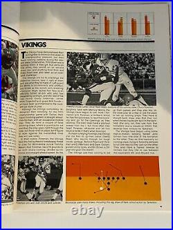 1974 Miami Dolphins Minnesota Vikings Super Bowl VIII 8 Football Game Program