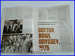 1975 39th Cotton Bowl Classic Baylor VS Penn State with 2 Game Ticket Stubs