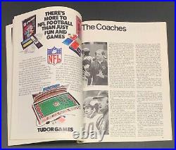 1975 Super Bowl IX Pittsburgh Steelers Minnesota Vikings Program NFL Football
