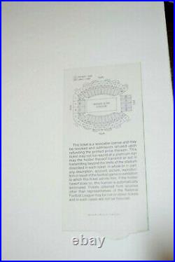 1976 Pittsburgh Steelers Vs Cowboys Super Bowl X Champions Ticket Stub Program