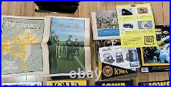 1980s Iowa Hawkeyes Football Lot Ticket Stubs Programs Souvenirs Rose Peach Bowl