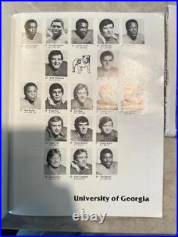 1981 Sugar Bowl Program Georgia v Notre Dame UGA National Champs Brochure Book