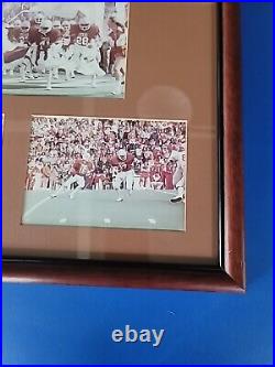 1982 Cotton Bowl College Football UT Longhorns v Alabama Framed Photos