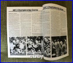 1983 Super Bowl XVII Dolphins vs. Redskins Signed Program 16 autos Riggins ++