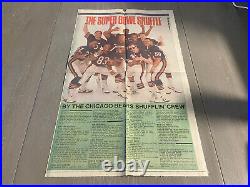 1985 Chicago Bears Super Bowl Shuffle Page Sun Times RARE COLLECTORS item