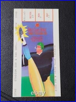 1989 Notre Dame vs. West Virginia Football Ticket Stub and Program, Fiesta Bowl