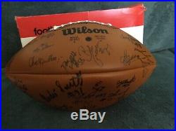 1992 Fiesta Bowl Penn State/Tenn Univ autographed footbal, program, memorabilia