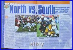 2000 Orange Bowl Program Michigan vs Alabama NCAA Football Tom Brady