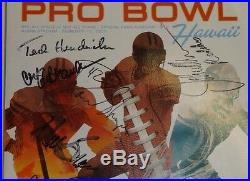2005 NFL Football Hawaii Pro Bowl Official Program Multi Signed Hendricks Moon