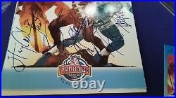 2005 PRO BOWL TICKET PROGRAM With11 AUTOGRAPH ATWATER HARRY CARSON ANDRE REED