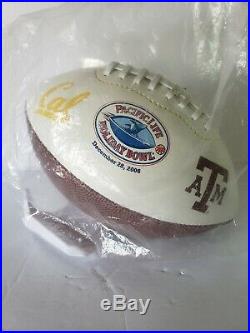 2006 Holiday Bowl Sealed Football Cal Vs Texas A&M