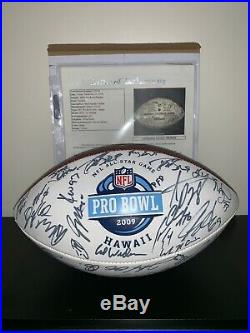 2009 Pro Bowl NFC Authentic HOFers Brees Manning Peterson Witten Fitzgeral &MORE