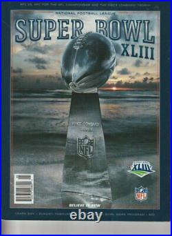 2009 Super Bowl XLIII Program (KL481)